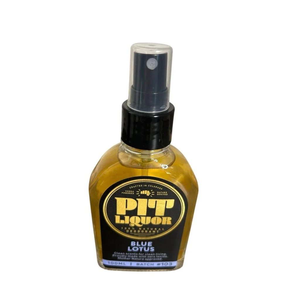 Pit Liquor Spray deodorant Blue lotus 100Ml NEw